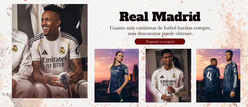 Camisetas Real Madrid replica 2025 2026